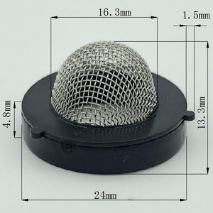 Malla de filtro de café con borde de anillo de silicona sellado para cafetera 123123, material de filtro de estilo moderno - Product Image 2