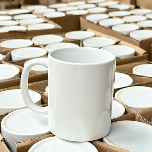 Taza Blanca para <span class=keywords><strong>Sublimación</strong></span> de 11 oz, Grado AAA, con Revestimiento Premium |   Taza de Café de Cerámica Apta para Lavavajillas, para Sublimar - Product Image 2