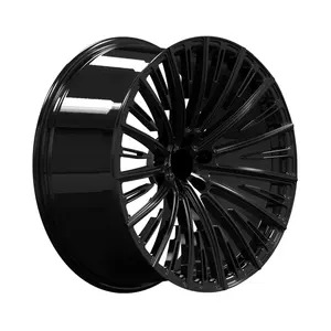 Forged 16 17 18 19 20 21 22 Passenger Car Alloy Wheel Rim Gloss Black Full Coating 5x112 Wheels 22 Inch for BMW XM