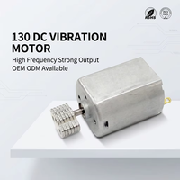 FK-130 DC Vibrationsmotor Exzentrisches Gewicht 3V 6V 12V Hochfrequenz Starke Leistung OEM für Massage- und Körperpflegegeräte