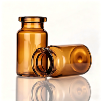 Flacons stériles de haute qualité 2R-10R, flacons d'injection, flacons pharmaceutiques stérilisés, flacons de lyophilisation, flacons tubulaires en verre