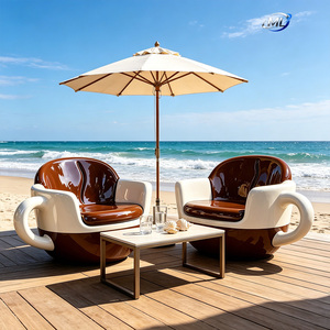 Silla de Espera Temática de FRP, Sofá Escultural, Asientos Personalizados, Muebles Comerciales para Centros Comerciales, Cafeterías y Hoteles - Product Image 3