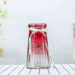 Style moderne créatif coloré vase <span class=keywords><strong>en</strong></span> <span class=keywords><strong>verre</strong></span> bouteilles <span class=keywords><strong>pour</strong></span> mariage - Product Image 6