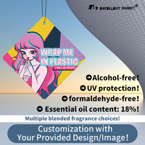 น้ำหอมปรับอากาศในรถยนต์ EXCELLENT RABBIT กลิ่นหอมผสม 18% บรรจุในพลาสติก ขายส่ง - Product Image 1