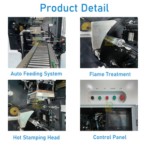 Automatische warmtepersmachine, hete folie-stempelmachine voor plastic hoesjes, reageerbuizen, pennen - Product Image 2