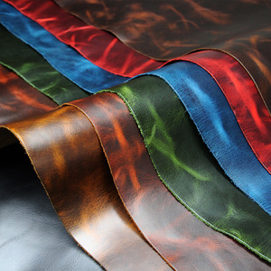 Bright Oil Wax Da Bò Lớp Trên Cùng Sofa Da 2.0Mm Retro Thay Đổi Màu Sắc Crazy Horse Da Vải Chất Liệu Bọc - Product Image 4