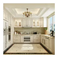 Американская Классическая шейкер, кухонная мебель, сделанные на заказ белые деревянные кухонные шкафы