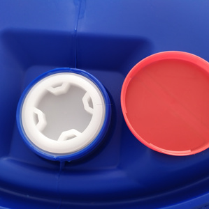 200 litros de 55 galones de grado de alimentos Hdpe azul tambor de plástico cubos barriles 200L <span class=keywords><strong>precio</strong></span> - Product Image 5