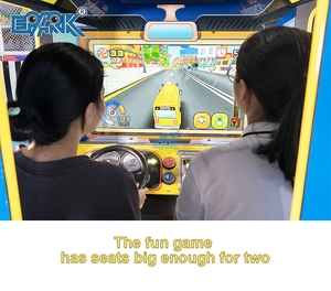 Le parc à thème d'autobus scolaire superbe d'enfants monte <span class=keywords><strong>des</strong></span> <span class=keywords><strong>jeux</strong></span> d'arcade de machine de jeu à pièces - Product Image 5