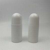 Flacon de parfum à bille vide en plastique rechargeable pour huiles essentielles, déodorants, avec emballage