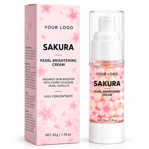 Crème éclaircissante Sakura Pearl, éclaircit la peau terne et irrégulière, nourrit la peau sèche et rugueuse, texture légère, convient à plusieurs zones. - Product Image 1