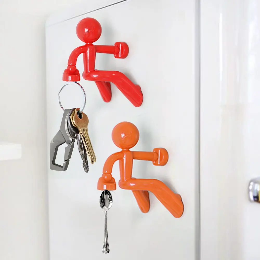 Giveaway Refrigerator stick creative wall climbing key hanging key loss prevention device Promotional gifts