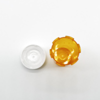 Bouteille en plastique PP scellée en gros avec bouchon CR anti-enfant, sérigraphiée, étanche à l'humidité, petite bouteille à médicaments pour pilules et herbes