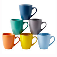 Tasse en céramique blanche colorée 15oz, 20 pièces, haute qualité, tasse personnalisée, offre spéciale