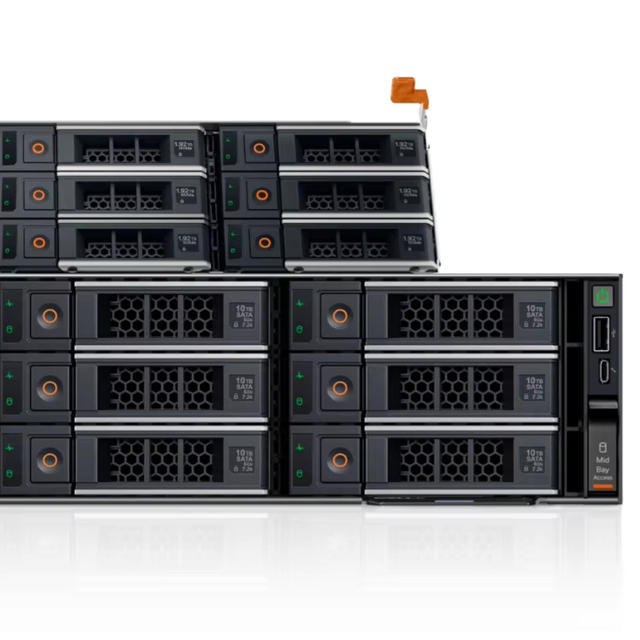 R760xd2 Computer Server Faster Storage 64G RAM 1T HDD 2U 2-socket Rack