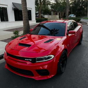Capot en fibre de carbone pour Dodge Charger 2015-2024 Remplacement du capot avant |   Style OEM adapté |   Style Hellcat - Product Image 5
