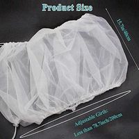 Filet universel réglable en fer Nylon maille solide Cage à oiseaux attrape-graines pour perroquets aras pliable boîte de Cages carrées africaines