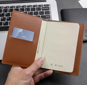 Xinrunjin ที่ใส่หนังสือเดินทางทำจาก PU และกระเป๋าสตางค์สำหรับเดินทางชุดของขวัญแนวธุรกิจป้องกันแบบบล็อก RFID - Product Image 6