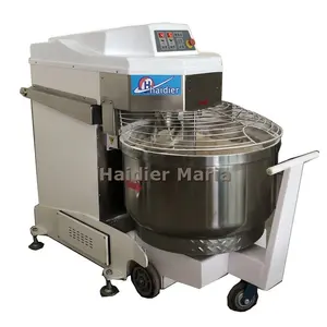 spiral mixer bowl removable and lift-head 250 kg spiral dough mixer dough kneading machine