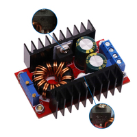 Convertisseur DC-DC CC CV Buck Boost 9-35 à 1-35V 80W, Module Adaptateur Abaisseur et Élévateur de Tension DC, Régulateur de Tension Réglable