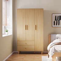Promotion : Armoire sur mesure pour petits espaces, armoire de rangement moderne pour lit mezzanine, placard en panneaux de particules de bois