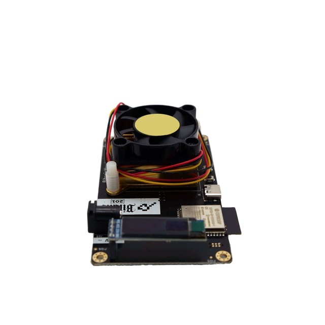 Asic Chip 425Gh/s 11W Full Kit Solo Miner NerdAxe Bitaxe Ultra BM1366 Micro Miner Lottery Display Metal 35dB Bitcoin