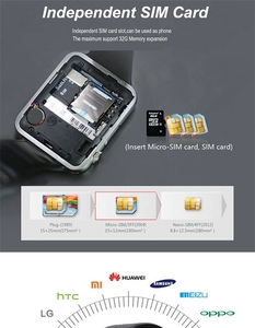 นาฬิกาอัจฉริยะ HOT Step Counter Wearable Devices Smartwatch A1 พร้อมซิมการ์ดและโทรศัพท์มือถือ นาฬิกาสปอร์ตใส่ซิมการ์ด - Product Image 5