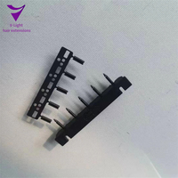 Kit d'extensions de cheveux 6D de troisième génération avec connecteurs métalliques, fournisseur d'usine en Chine