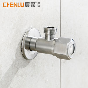 Robinet d'angle en acier inoxydable 304 Morning Dew, filetage femelle standard, pour eau chaude et froide - Product Image 5