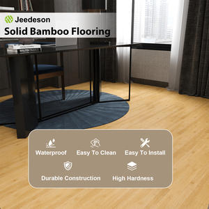 ג 'יידסון 15 מ "מ עבה מקורה טבעי ריצוף במבוק מסורתי קל לשמור על תבנית פרקט פולנית עמיד כתמים - Product Image 4