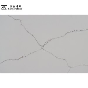 Calacatta Trắng kl6646 tĩnh mạch thạch anh nhân tạo tấm 15mm 18mm 20mm và 30mm Độ dày bàn bếp thiết kế đá - Product Image 4