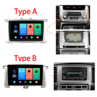 Bohisetr — autoradio avec lecteur multimédia, DVD, avec Navigation sous Android, pour Toyota Land Cruiser 100 105