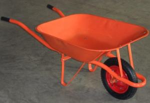 130kgs लोड 65l wheelbarrow मॉडल wb6200 निर्माण और निर्माण व्हील बैरो ठोस व्हील बैरो - Product Image 5