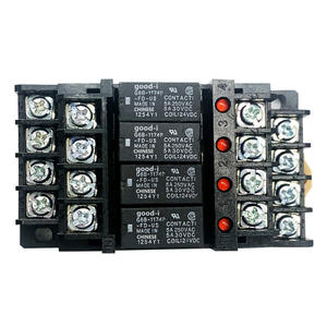 สำหรับชุด Omron G6B-4BND โมดูลรีเลย์เทอร์มินัลแบบเปิดปกติ 4 ช่อง 24V พร้อมฐาน - Product Image 2