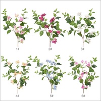 Fleur artificielle de haute qualité, toucher réel, 90 cm, bougainvillier artificiel pour la décoration de mariage