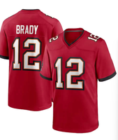 Grosir Jersey Sepak Bola Amerika Bordir Tampa Bay 2026 Baru 2 Egbuka 13 Evans 7 # Irving 6 Mayfield 12 Williams 12 Brady