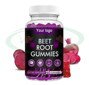 Gomitas de Remolacha Veganas de Marca Privada Ausreson, Superalimento en Gomitas, Sin Azúcar, Refuerzo Inmunológico, Gomitas de Remolacha Orgánicas - Product Image 1