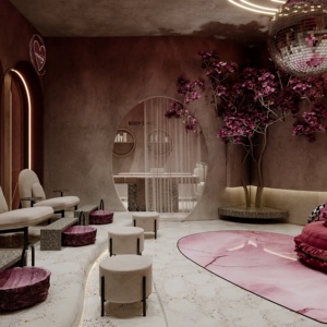 Luxury Hair Salon Shop Fitting One Stop Solution with 3D Layout Design - Product Image 6