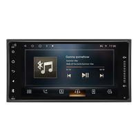 Autoradio GPS Krando 7 pouces universel Ts7 T100 MTK TS18 1din 2din pour Toyota, tablette multimédia Android, GPS Wifi Carplay Navi