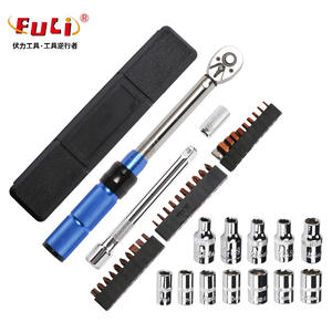 Clé dynamométrique Fuli 1/4 pouce, réglable, en acier chrome-vanadium, avec cliquet, pour réparation de vélos et d'automobiles - Product Image 3
