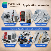Clip de Alambre en Forma de U de Acero Inoxidable, Resorte de Alambre Personalizado para Retención OEM con Geometría a Medida