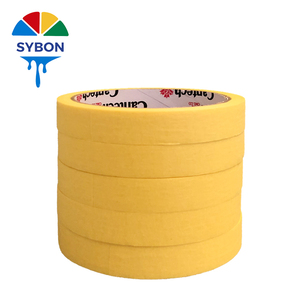 Le ruban de masquage de fabricants de ruban de peinture <span class=keywords><strong>a</strong></span> coloré le mastic résistant à <span class=keywords><strong>la</strong></span> chaleur de colle de papier de voiture - Product Image 3