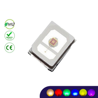 JUHONG LED SMD 2835 Rojo de 0.2W y 0.5W, Certificado ROHS Reach, 620-630nm, Hoja de Datos del DIODO, Muestras Gratis Disponibles