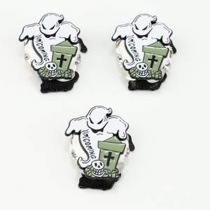 2025 personnalisable Halloween perlé bijoux bracelet à bricoler soi-même broche nouvelles perles en métal en vrac - Product Image 2