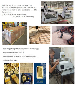 Mini <span class=keywords><strong>fraiseuse</strong></span> <span class=keywords><strong>CNC</strong></span> de bureau à grande vitesse K6090T pour les imprimeries d'hôtels à usage domestique avec composants de roulement de moteur à engrenages - Product Image 6