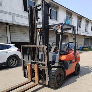 Montacargas Usado Original Japonés con Motor Diésel, Precio Accesible, Año 2022, <span class=keywords><strong>Toyota</strong></span> 7FD30 8FD30, 3 Toneladas, Montacargas FD30 de Segunda Mano - Product Image 4