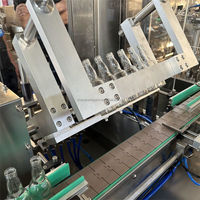 Machine de capsulage de remplissage de lavage de bouteilles entièrement automatique pour la ligne d'emballage de confiture de mayonnaise de miel de pâte de tomate