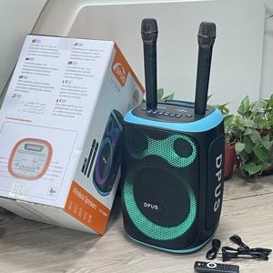 8 inç süper bas kablosuz BT Karaoke hoparlörü RGB işık aktif Woofer taşınabilir parti desteği özelleştirilebilir OEM pil IPX5 - Product Image 3