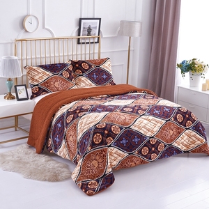 Juego <span class=keywords><strong>de</strong></span> ropa <span class=keywords><strong>de</strong></span> cama <span class=keywords><strong>de</strong></span> lujo, acolchada colcha <span class=keywords><strong>de</strong></span> tamaño king, edredón <span class=keywords><strong>de</strong></span> doble cara - Product Image 3