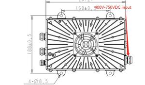 Convertitore DC-DC da 2000w 3000w 400v a 24v per Autobus Elettrici - Product Image 3